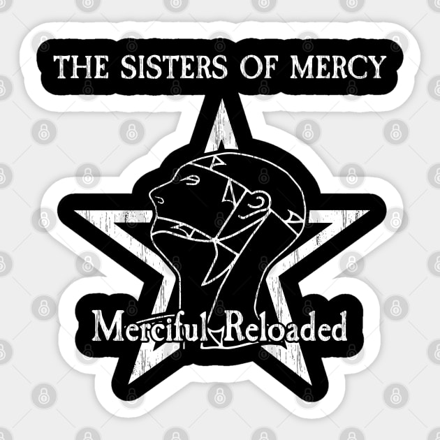 Sisters of Mercy Vintage Sticker by Creativity Explode